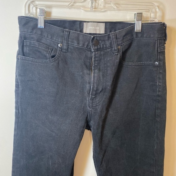 Everlane black straight leg woman’s jeans size 28 - Picture 3 of 13